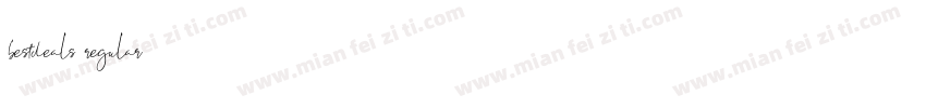 bestdeals regular字体转换